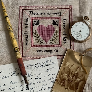 Moments in Time - PDF Pattern - Cross Stitch - Darling & Whimsy Designs