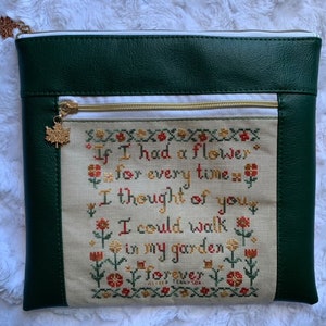 Se avessi un fiore - Modello PDF - Punto croce - Disegni Darling & Whimsy