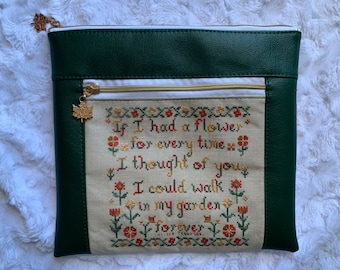 If I Had a Flower - PDF Pattern - Cross Stitch - Darling & Whimsy Designs