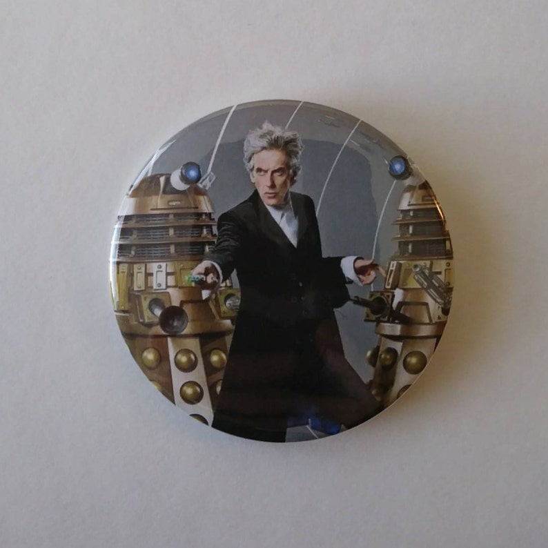 Doctor Who Buttons Etsy