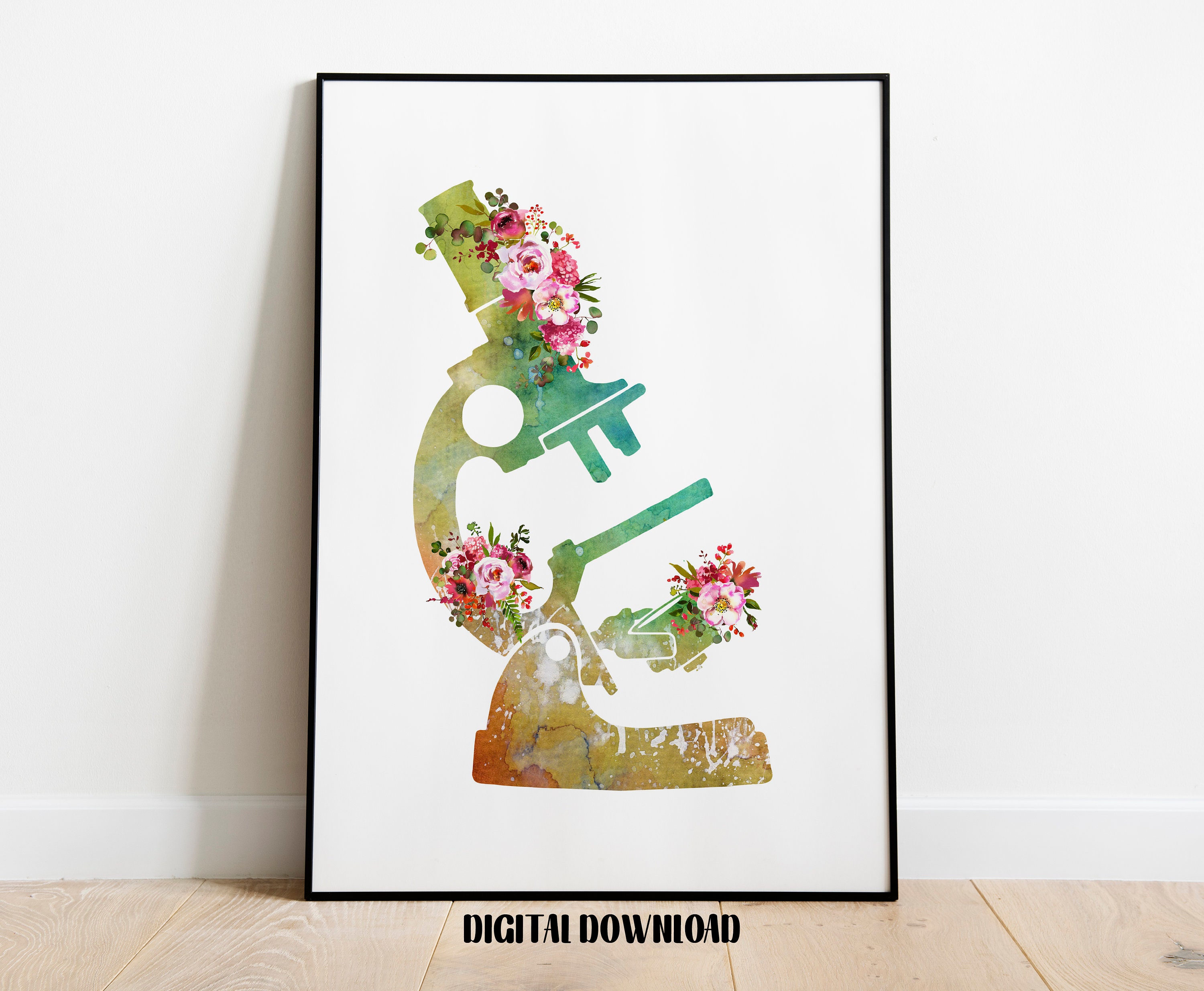 Deinococcus Radiodurans Art Radiotrophic Bacteria Print 