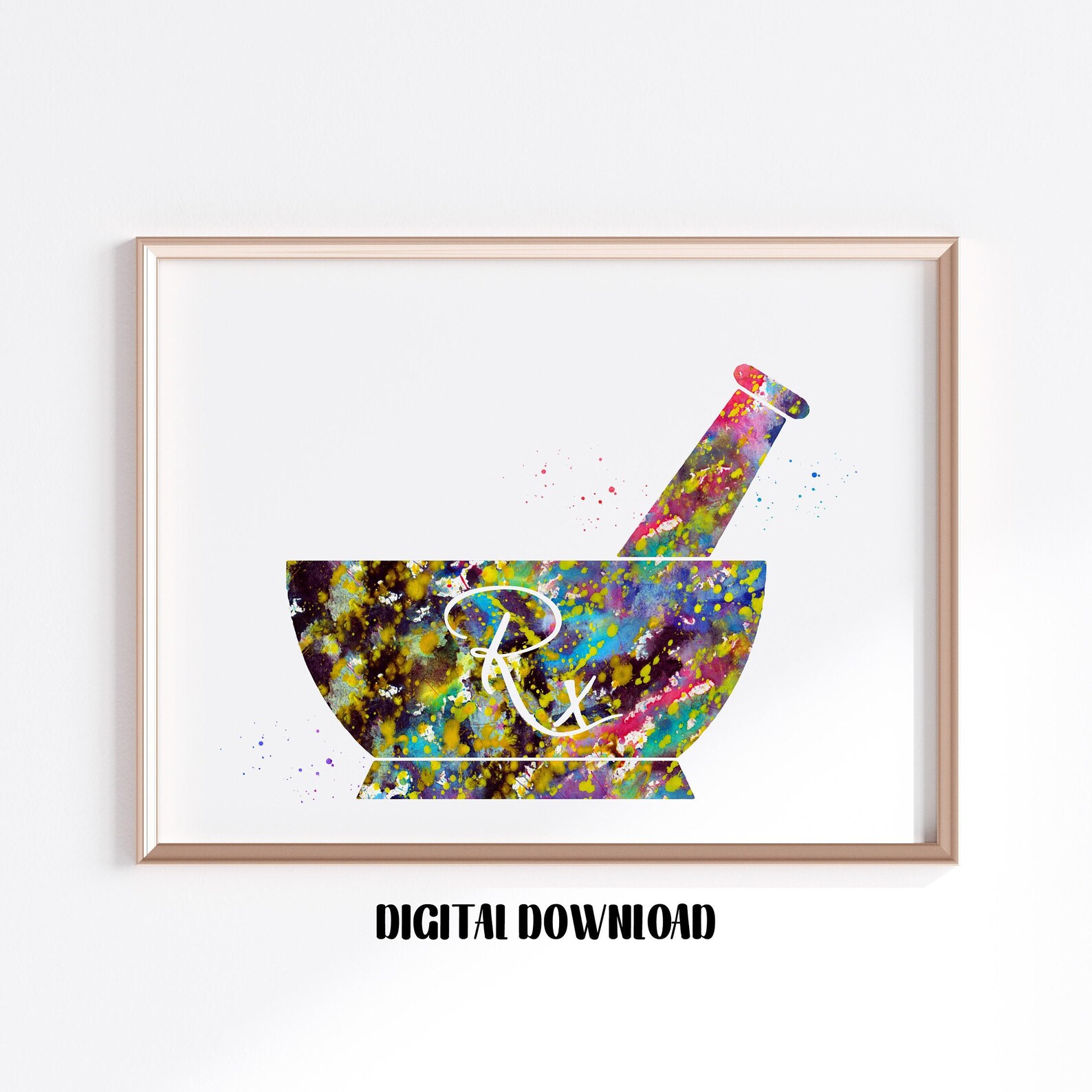 Pharmacist Pestle and Mortar Clinic Decor Medicine Pharmacist | Etsy