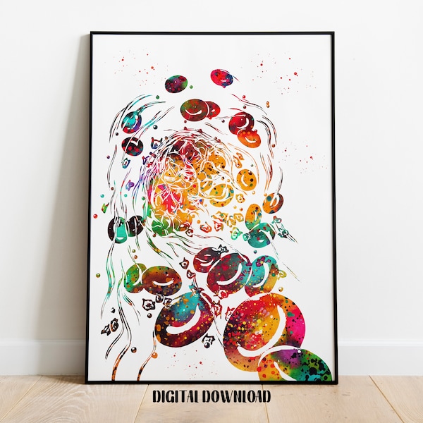 Hematology Poster Etsy Canada Hematology Poster Etsy Canada
