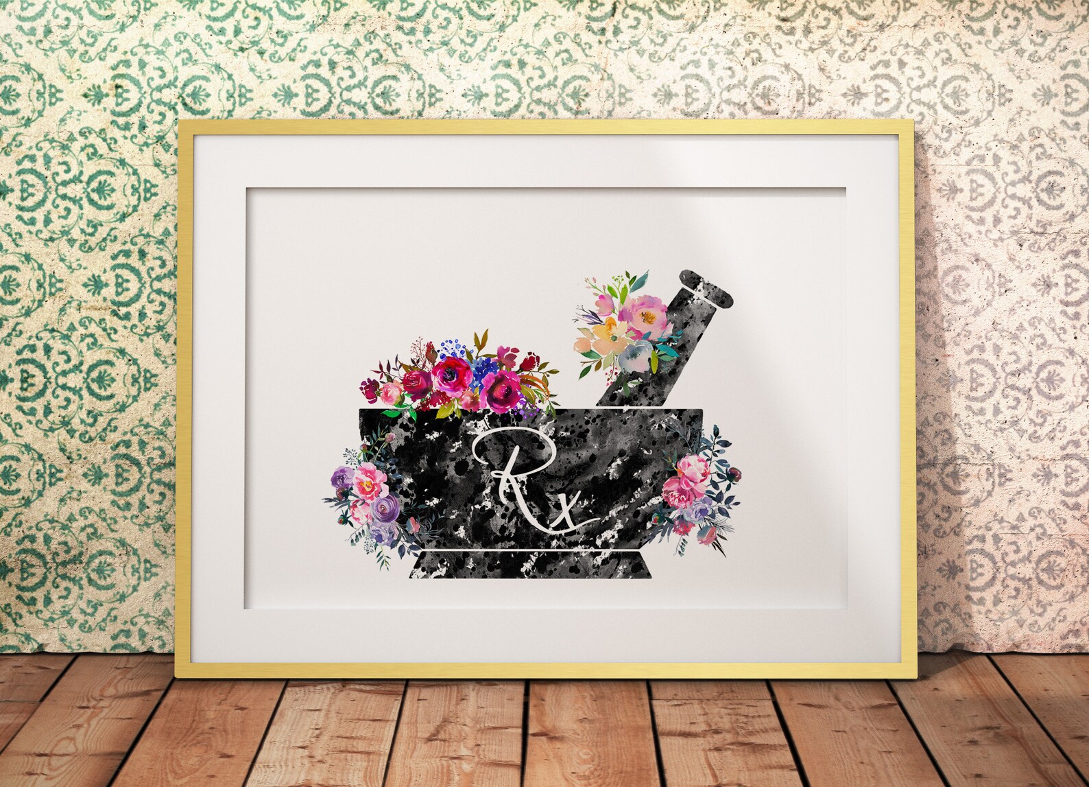 Pharmacist Pestle and Mortar Clinic Decor Pharmacist Rx - Etsy