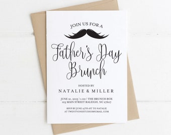 Father's Day Dinner Invitation 8
