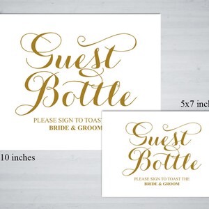 Sign the Wine Bottle. Wine Bottle Guest Book. Winery Wedding. | Etsy