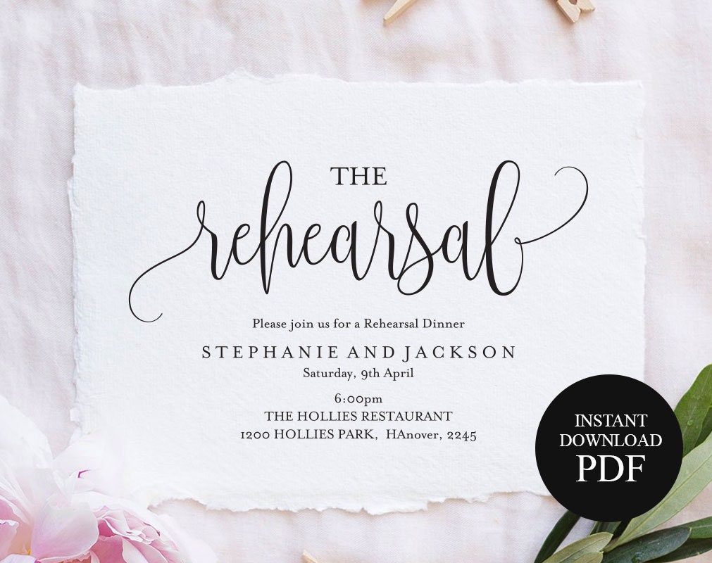 The night before invitation Rehearsal dinner invitation template Pre wedding party invitation Editable Printable templates TOS/_195