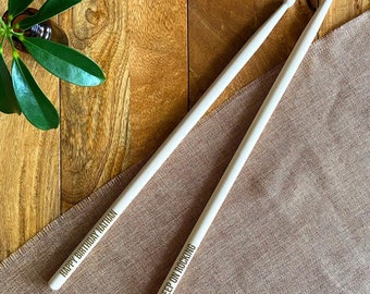 Personalised Drumsticks 5A Wooden