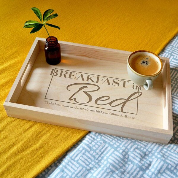 Breakfast in Bed Tray Etsy UK