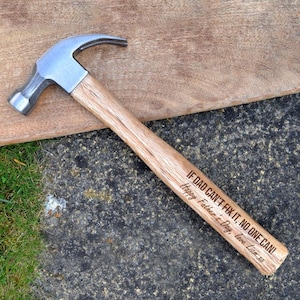 Personalised Hammer Engraved Message