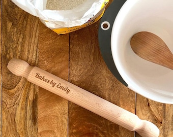 Personalised Engraved Rolling Pin Any Message