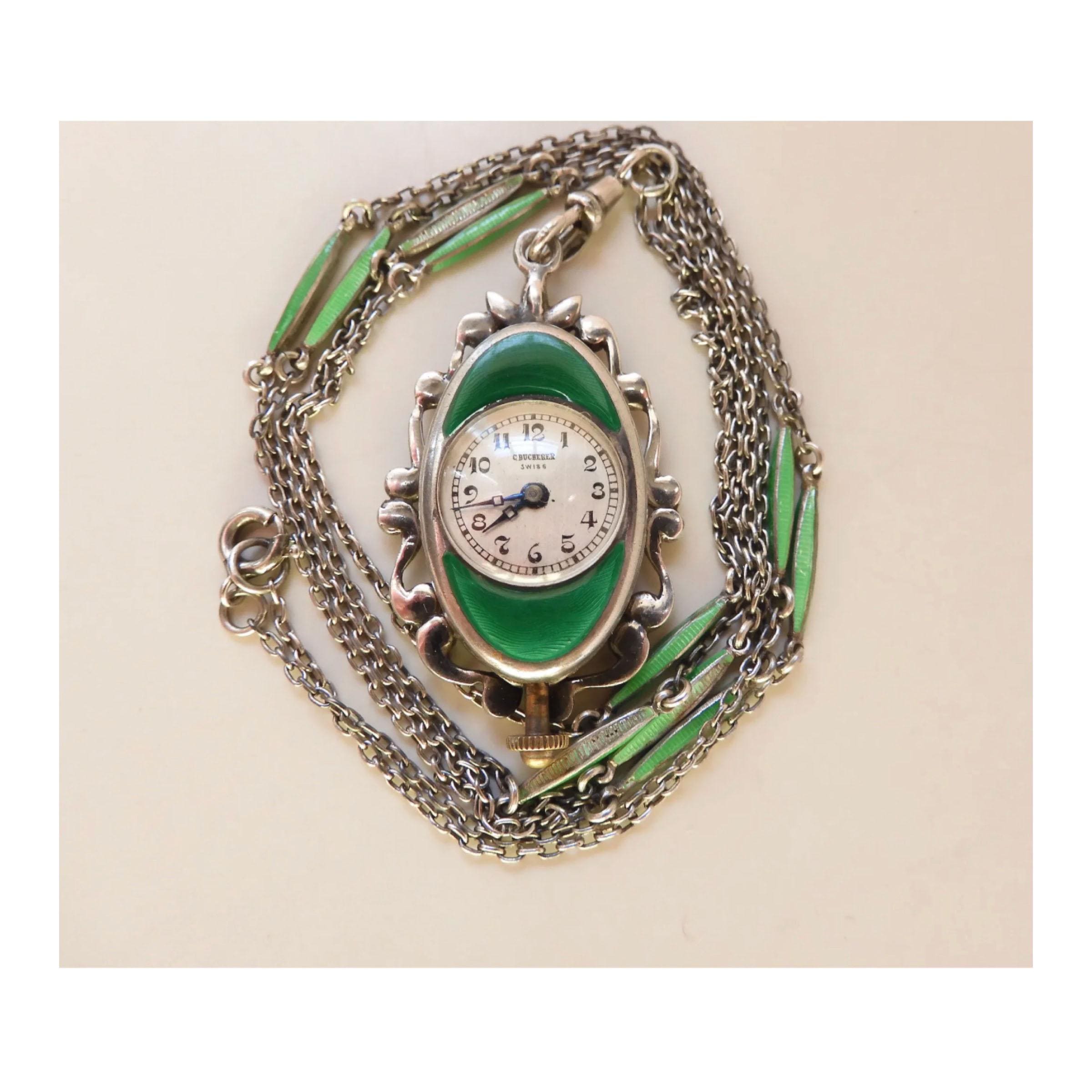 Vintage bucherer pendant watch - Etsy 日本