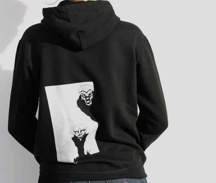 screen printed sweatshirt