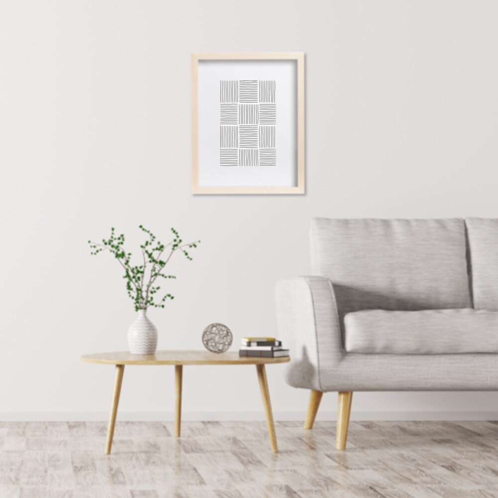 Modern Wall Art Minimalist Art Prints | Etsy