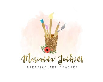 easel logo art logo