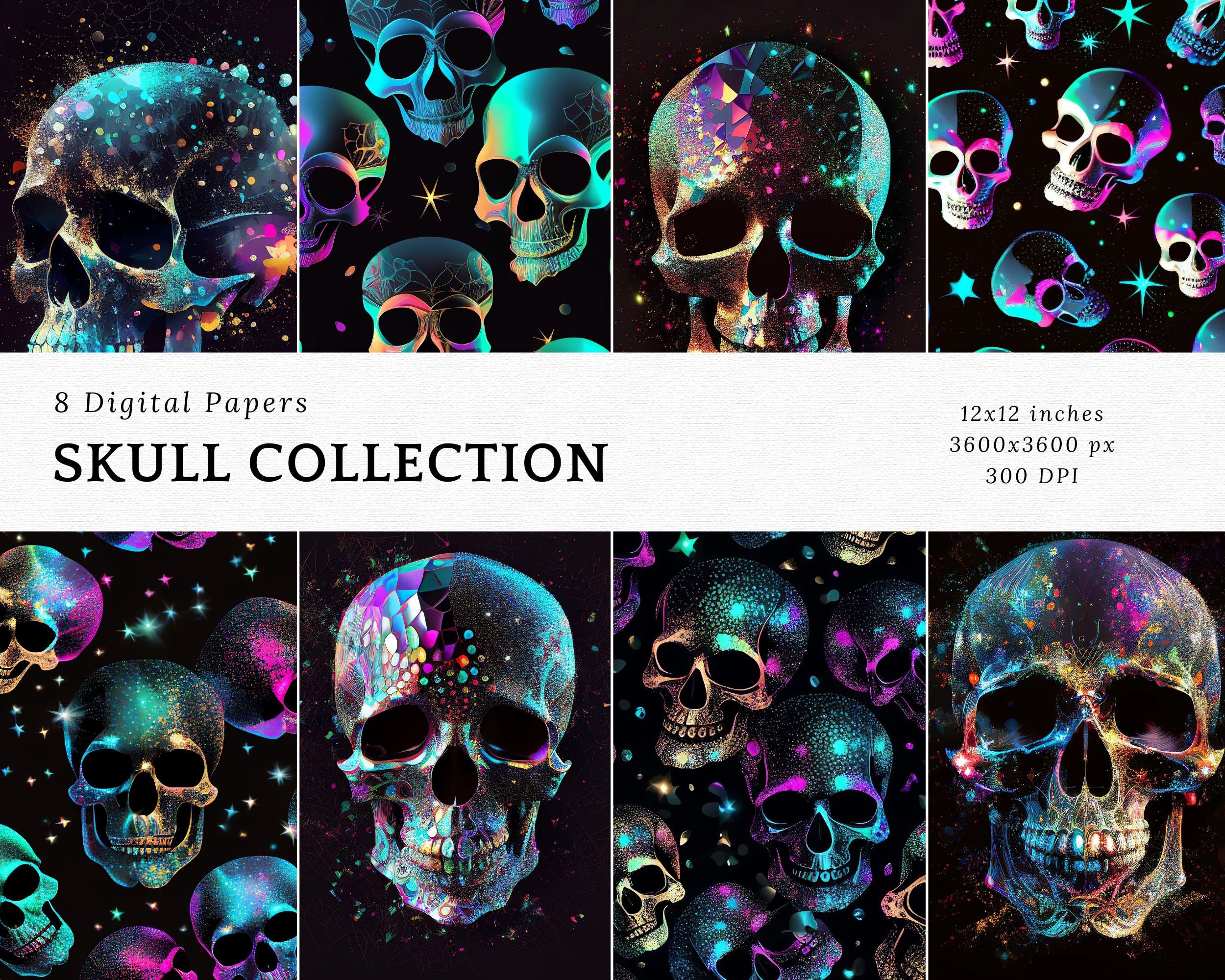 psychedelic skull Live Wallpaper  free download