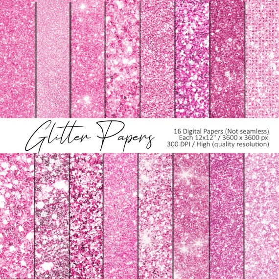 Pink glitter texture christmas abstract background. Shimmer light rose  shiny. Greeting Card
