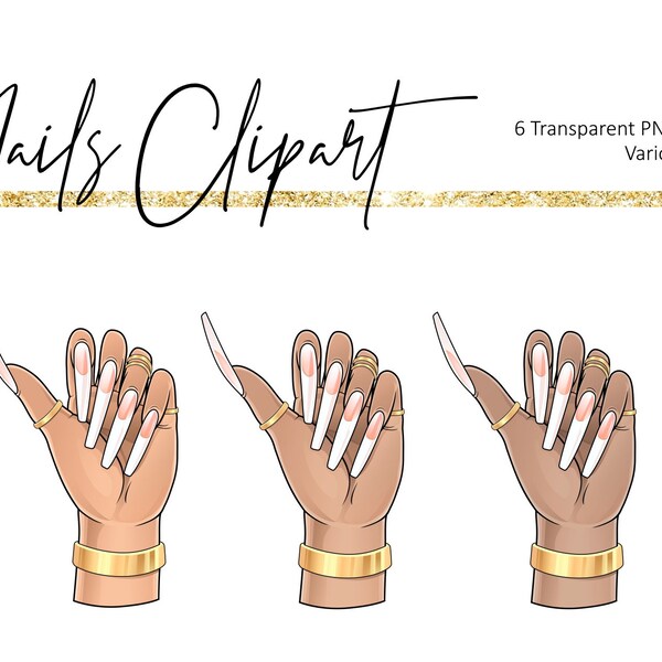 Tanned hands clipart, Tan hands art, Dark hands, Manicure hands, African hands, Hispanic hands, Ethnic hands, Closed fist, Nails clipart