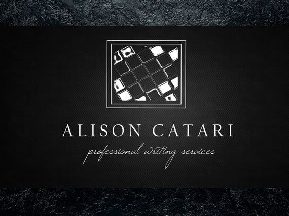 Writing Logo Geometric Logo Square Logo Box Logo Design Etsy