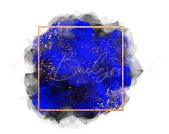 Blue Ink Logo Png - Etsy