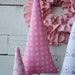 Light Pink Whimsy Trees, Set of 3 Whimsical Fabric Trees, Baby Girl ...