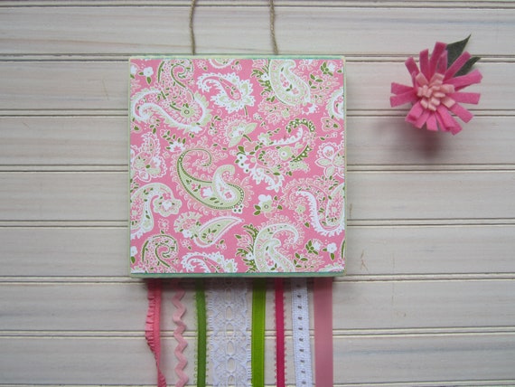 Decorative Wall Hanging With Ribbon And Lace Streamers Kids Etsy