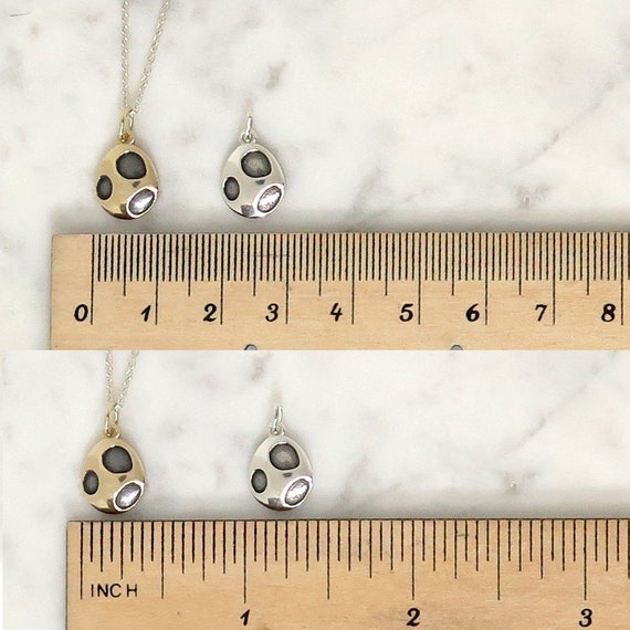 [leeENoir] 韓国アクセ☆925silver☆Mini Egg Ball Necklace leeENoir] 韓国アクセ☆925silver☆Mini Egg Ball Necklace