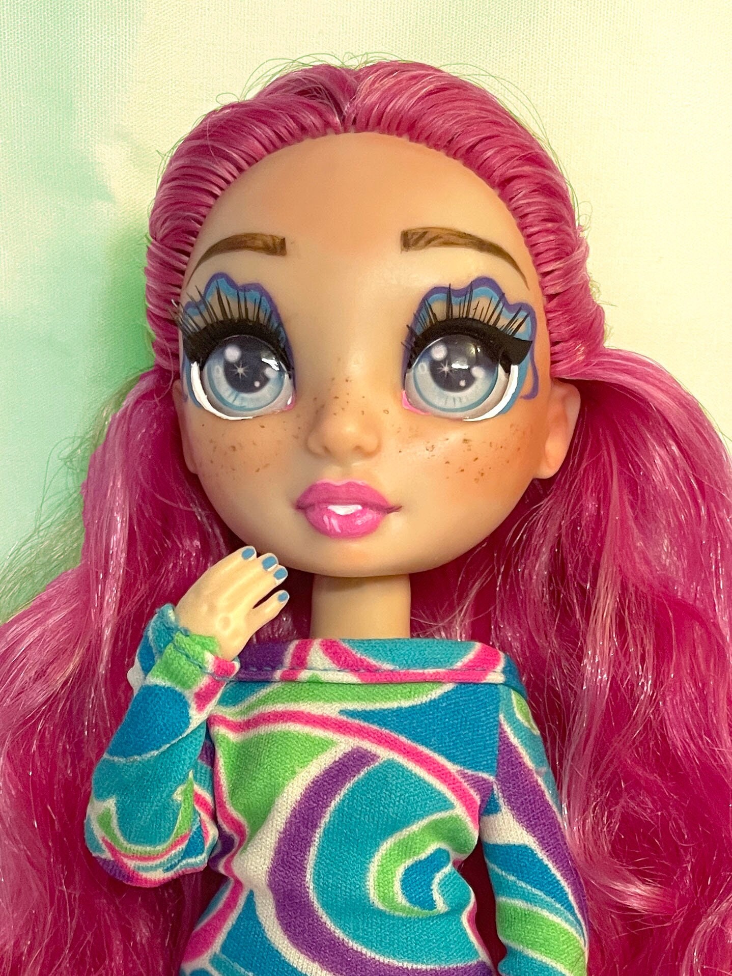 Rainbow High Stella Brown CUSTOM Doll OOAK Totally Hair Barbie