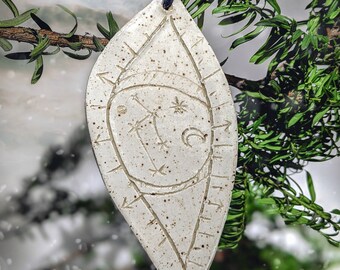 Galaxy Evil Eye Ornament