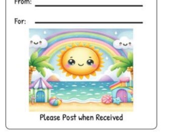 Printable INSTANT DOWNLOAD Tag Insert RAK Wish Group Label Pen Pal ...