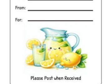 Printable INSTANT DOWNLOAD Tag Insert RAK Wish Group Label Pen Pal ...
