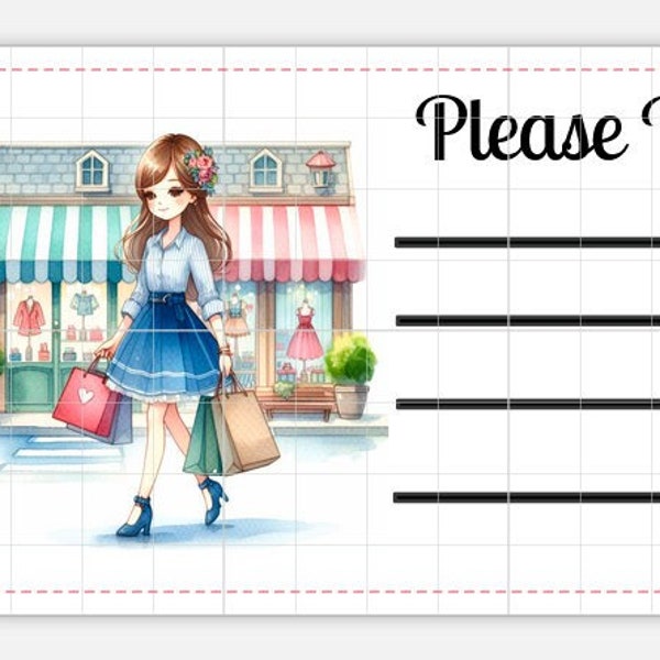 Printable INSTANT DOWNLOAD Tag Insert RAK Wish Group Label Pen Pal ...
