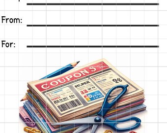 Ausdruckbarer SOFORT-DOWNLOAD-Tag-Einsatz RAK Wish Group Label Pen Pal Supplies Happy Mail Aquarell Coupon Clipping Couponer Couponing