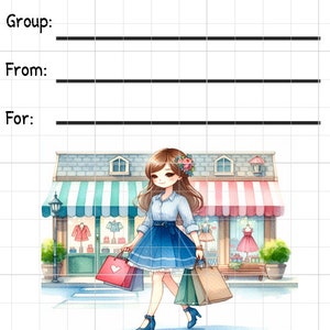Printable INSTANT DOWNLOAD Tag Insert RAK Wish Group Label Pen Pal ...