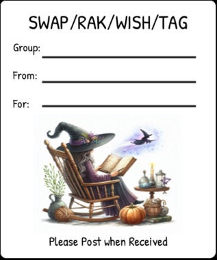 Printable INSTANT DOWNLOAD Tag Insert RAK Wish Group Label - Pen Pal ...