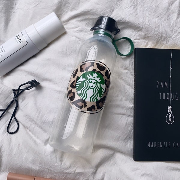 Botella de agua Starbucks personalizada