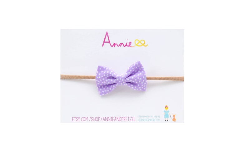 Baby Purple Bow Purple Easter Bow Purple Baby Headband Newborn Headband Purple Hair Bow Easter Hair Bow Mini Light Purple Bow