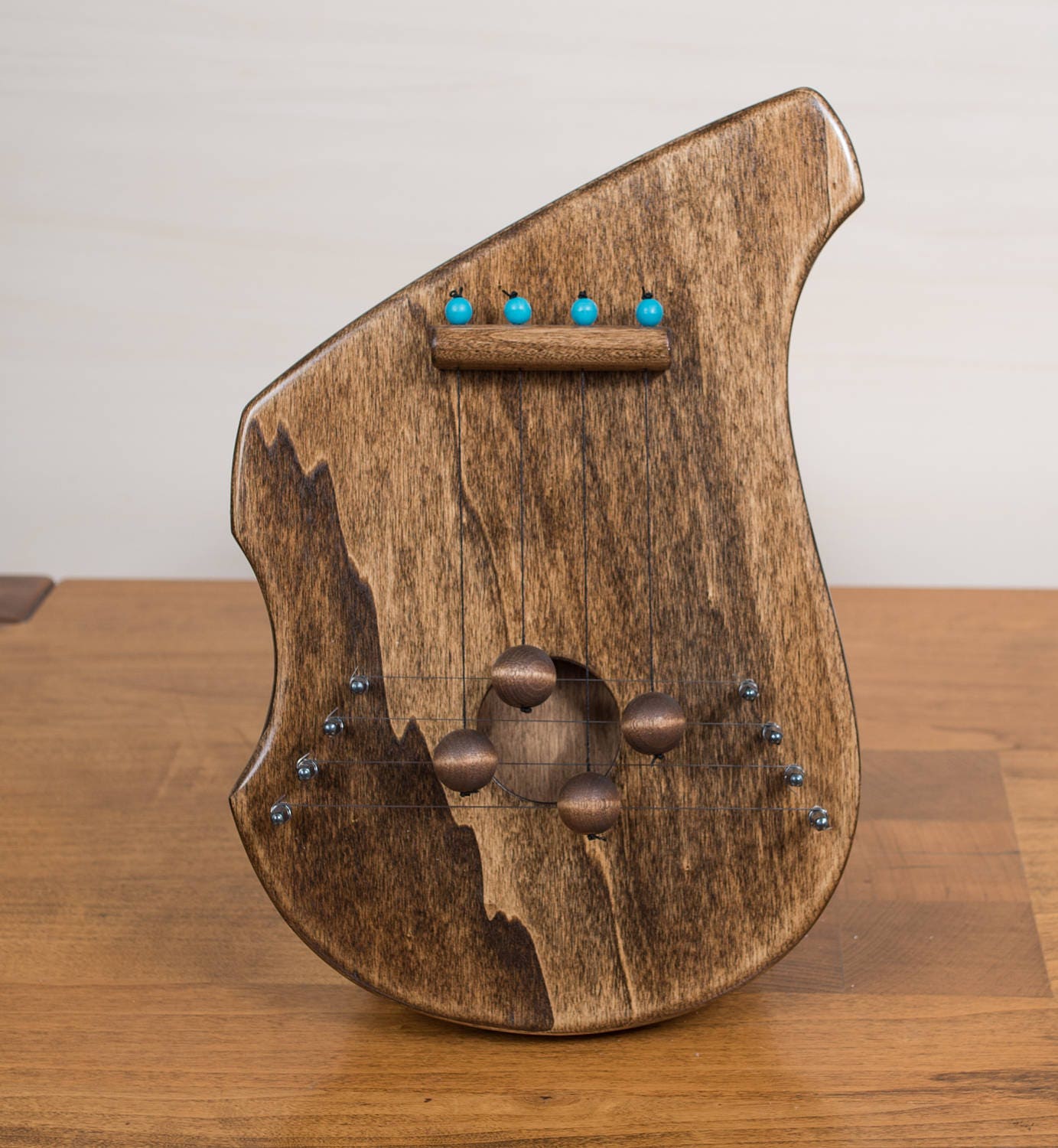 Biblical Lyre door harp chestnut lyre harp unique wedding Etsy