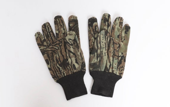 vintage CAMO 1970s 80s deadstock camouflage GLOVE… - image 1