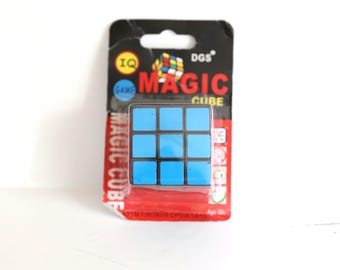vintage 1980s MAGIC CUBE rubik's cube deadstock game -- still in original packaging
