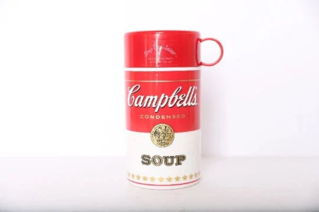 Vintage MIDCENTURY Campbell's Soup Portable Thermos With Etsy