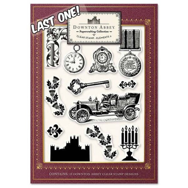 Crafters Companion Downton Abbey - Clear Stamp |  Elements 2