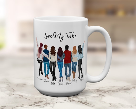 Seven Best Friends Custom Mug, Personalized Mug for Seven Friends, Seven  Best Friends Coffee Mug, Seven BFF Coffee Mug, Gift for Friends 