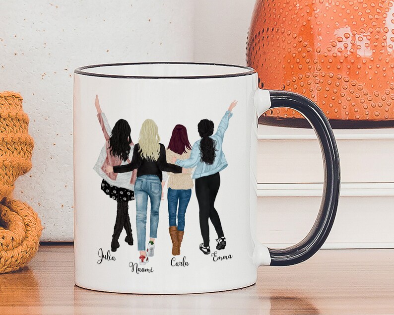 Customizable Best Friends Forever Coffee Mug Personalized Etsy