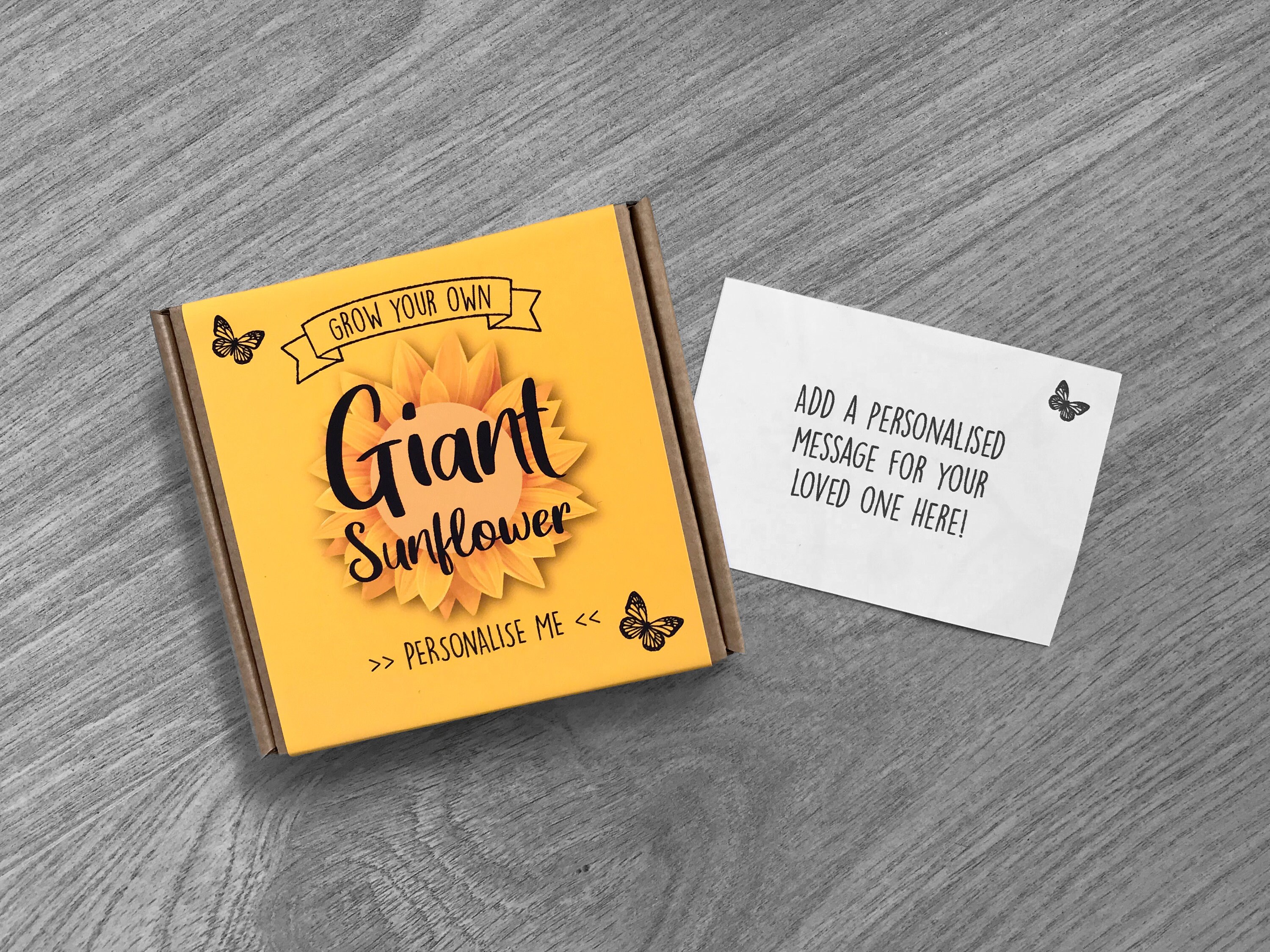 Grow Your Own Sunflower Plant Kit. Perfect for kids mothers Etsy