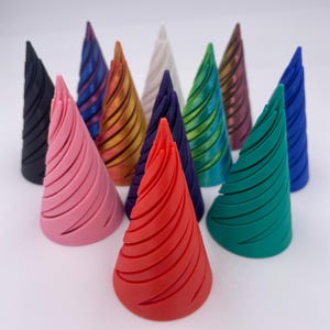 Spiral Fidget Cone: Various Colours