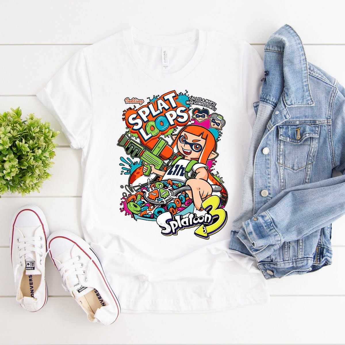 Discover Splatoon Shirt, Splatoon Unisex Video Game Shirt