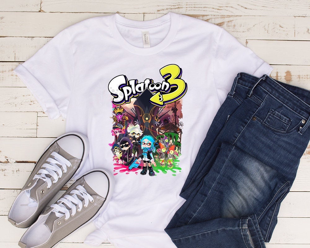 Discover Splatoon Shirt, Splatoon Unisex Video Game Shirt
