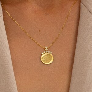 Actual Fingerprint Necklace, Fingerprint Jewelry, Custom Personalized Gift Personalized Jewelry, Memorial Gift, Sentimental Gifts