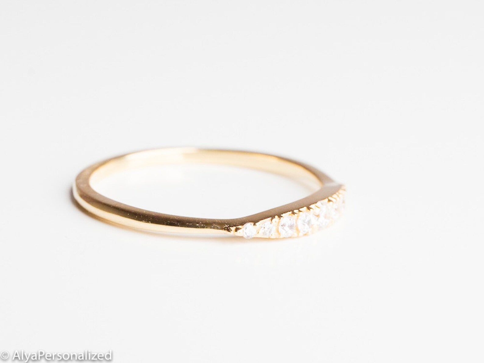 Diamond Wedding Band Wedding Band Women Diamond Wedding Etsy